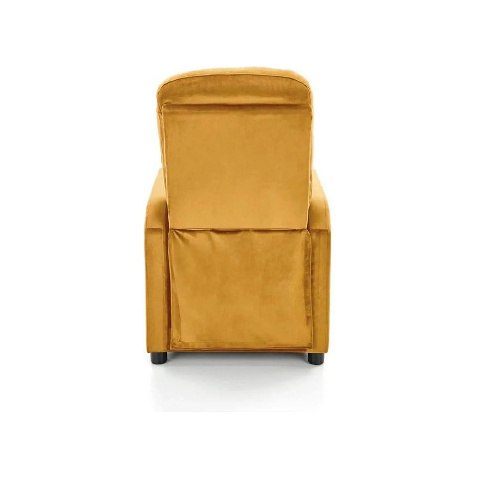 Fotoliu rabatabil HOUSTON OCN-37636, galben mustar