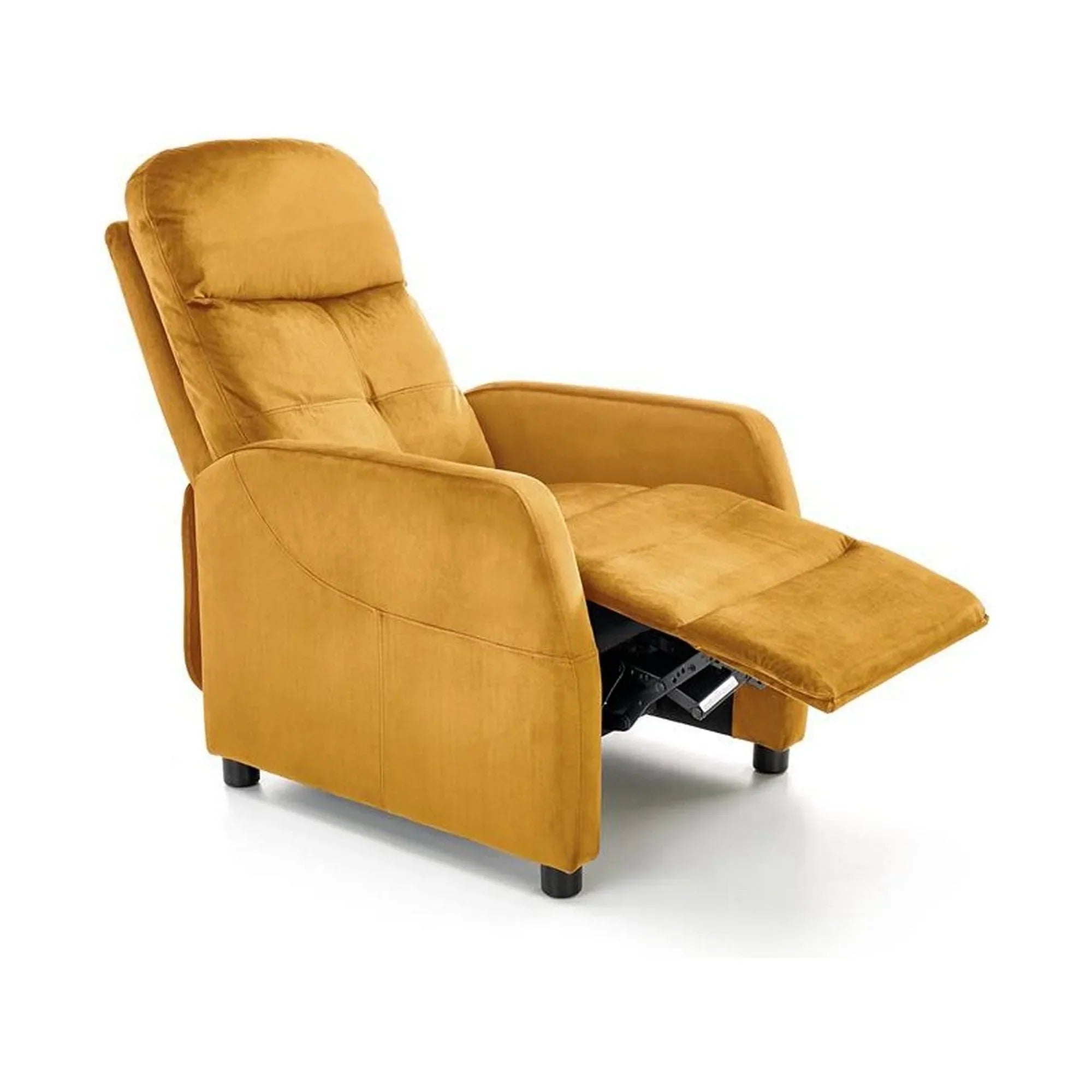 Fotoliu rabatabil HOUSTON OCN-37636, galben mustar