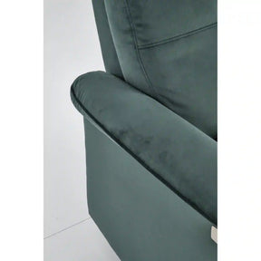 Fotoliu rabatabil HOUSTON OCN-37640, verde/negru