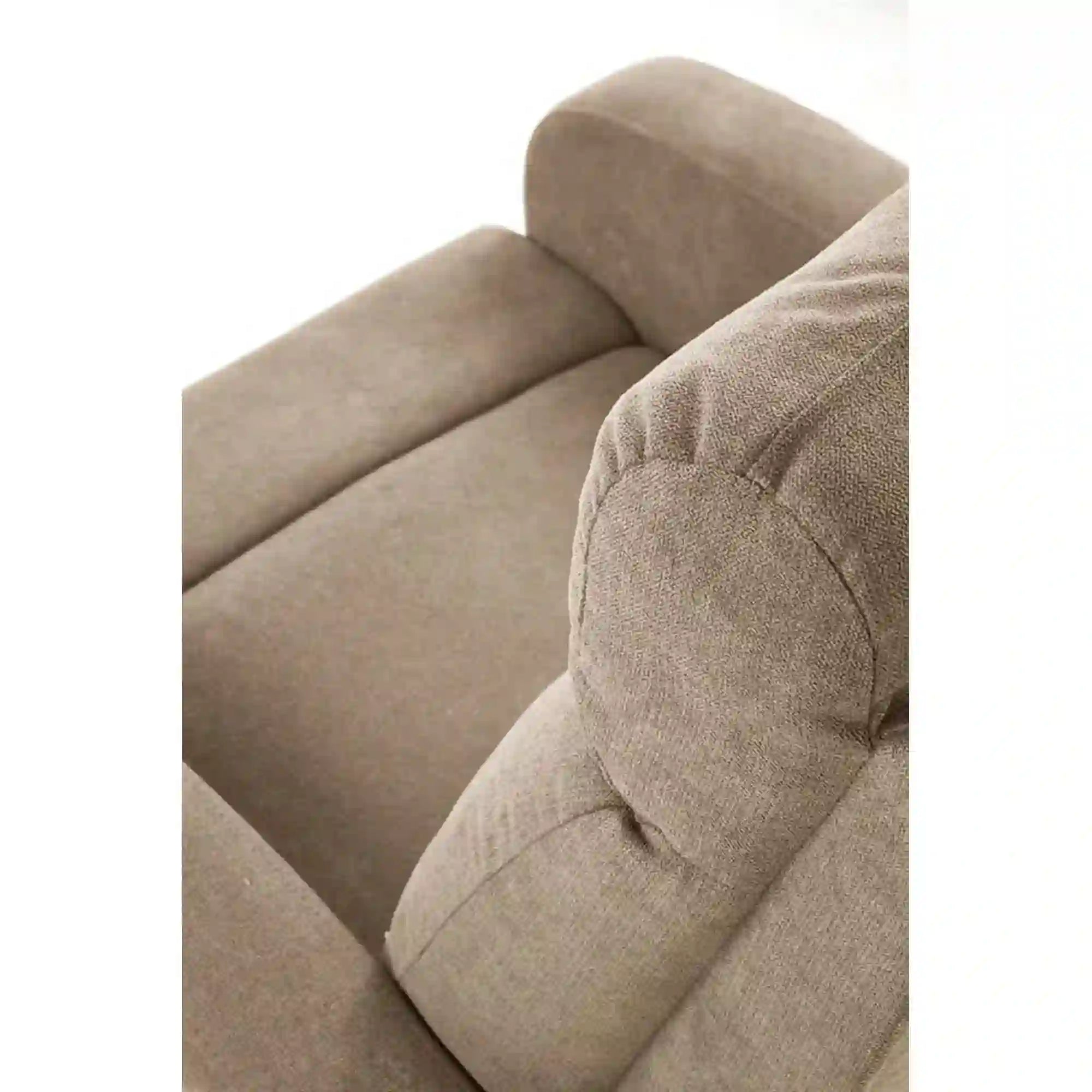 Fotoliu rabatabil HOUSTON OCN-37645, bej/negru