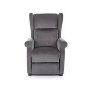 Fotoliu rabatabil HOUSTON OCN-37743, gri/negru