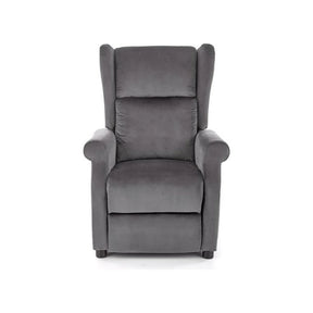 Fotoliu rabatabil gri, confortabil, ideal pentru living – primabucata