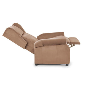 Fotoliu rabatabil bej, ideal pentru living, cu un design modern – primabucata