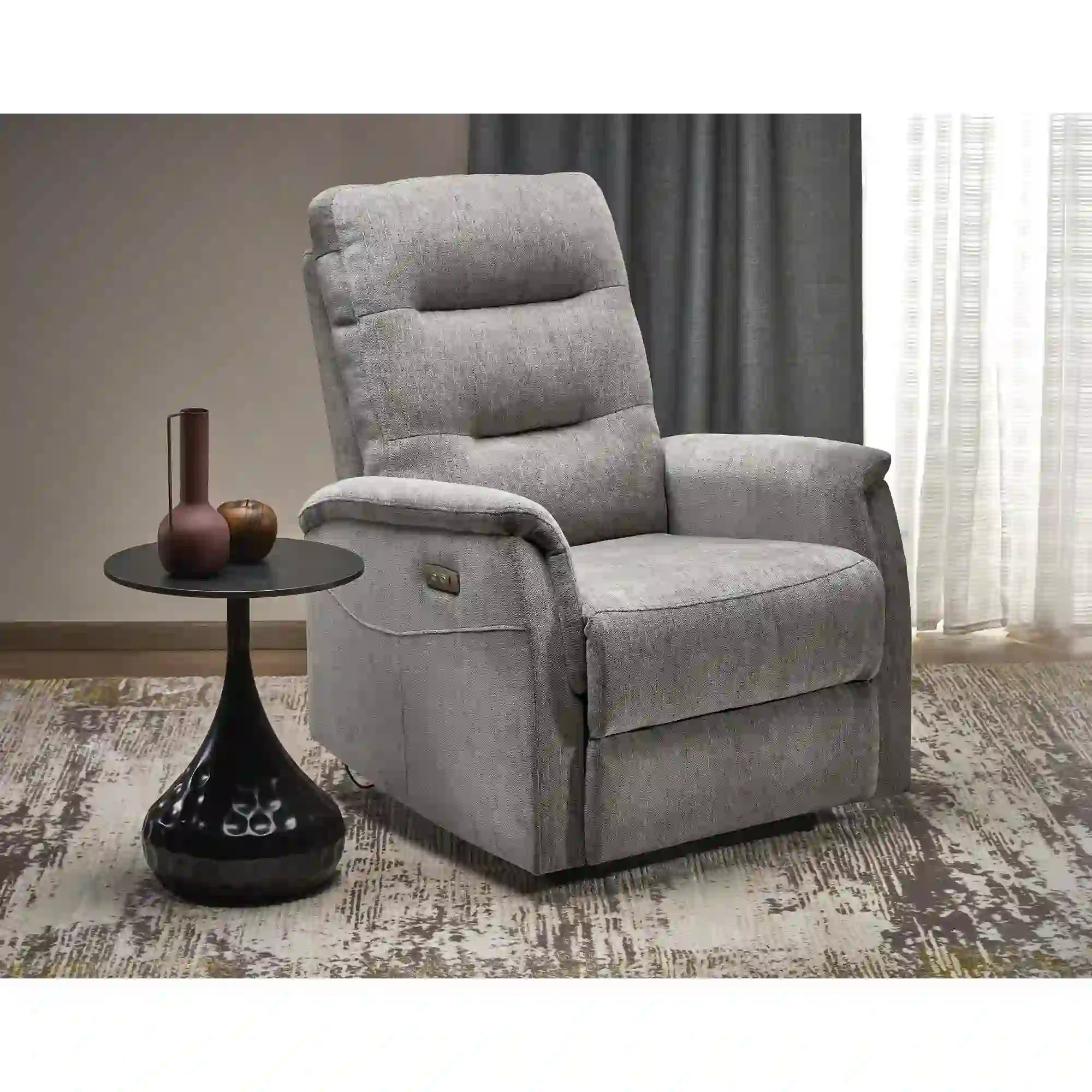 Fotoliu rabatabil HOUSTON OCN-37777, gri