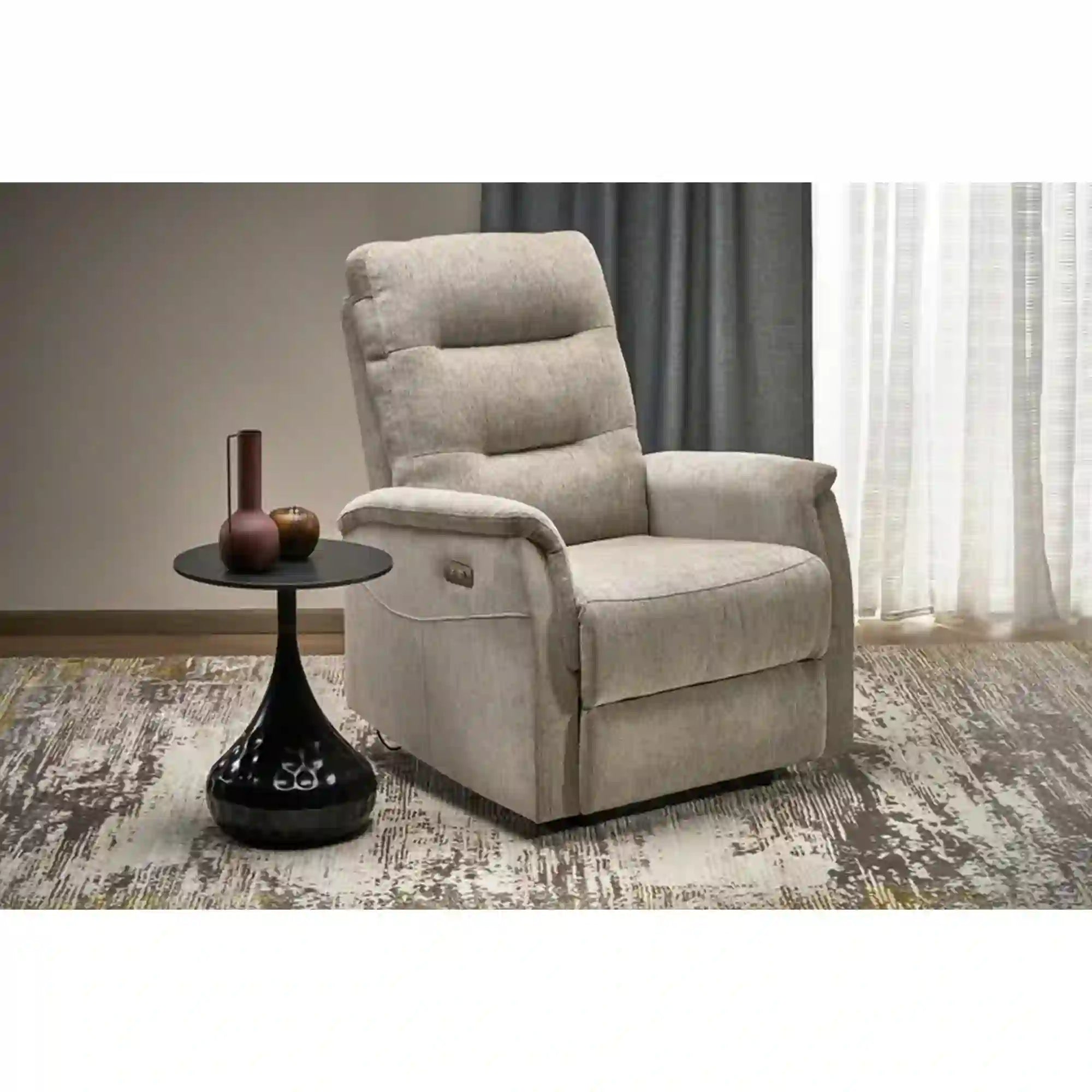 Fotoliu rabatabil HOUSTON OCN-37779, bej