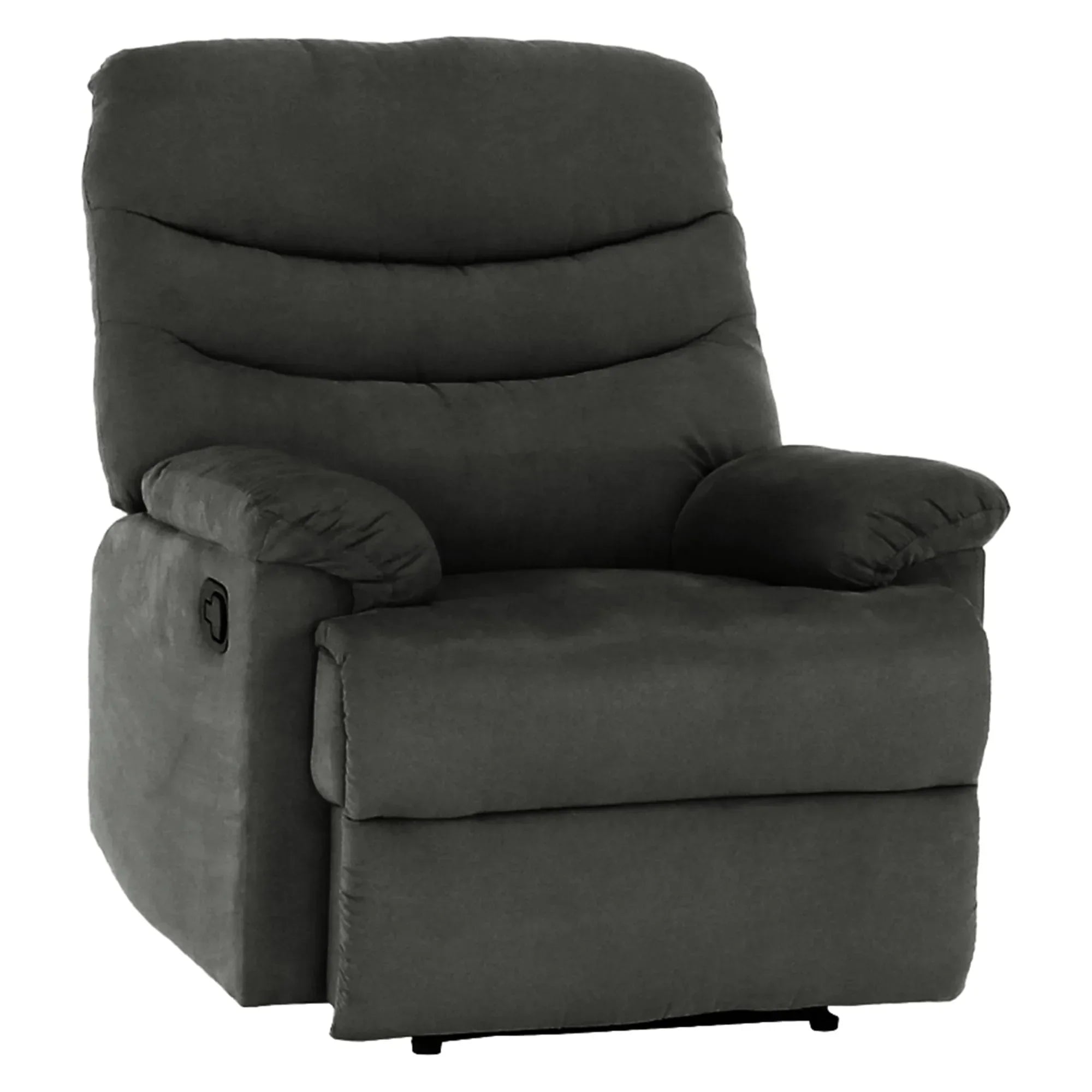 Fotoliu recliner ATHENA OCN-27971, gri/negru