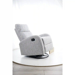 Fotoliu recliner DETROIT OCN-39690, gri/alb/negru
