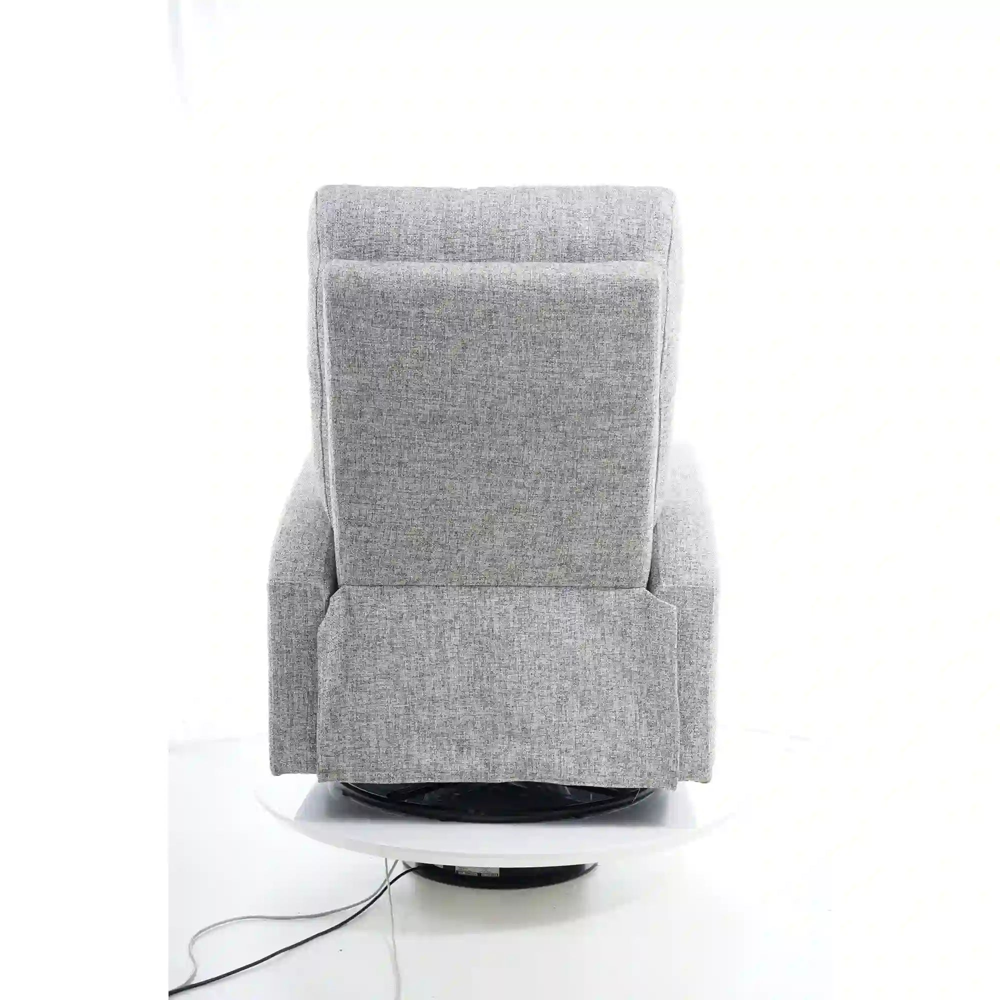 Fotoliu recliner DETROIT OCN-39690, gri/alb/negru