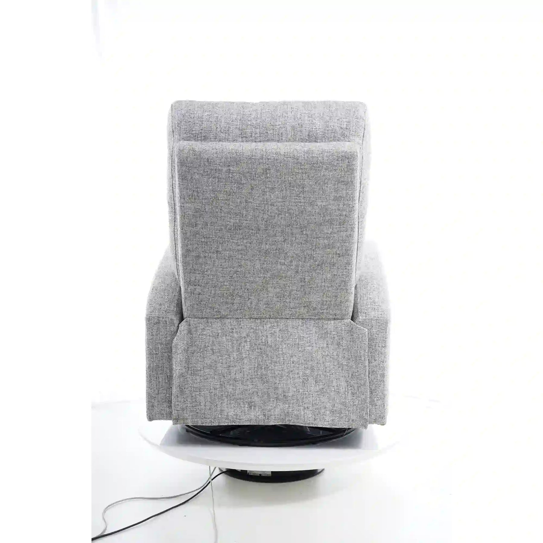 Fotoliu recliner DETROIT OCN-39690, gri/alb/negru