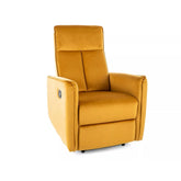 Fotoliu recliner DETROIT OCN-39750, galben