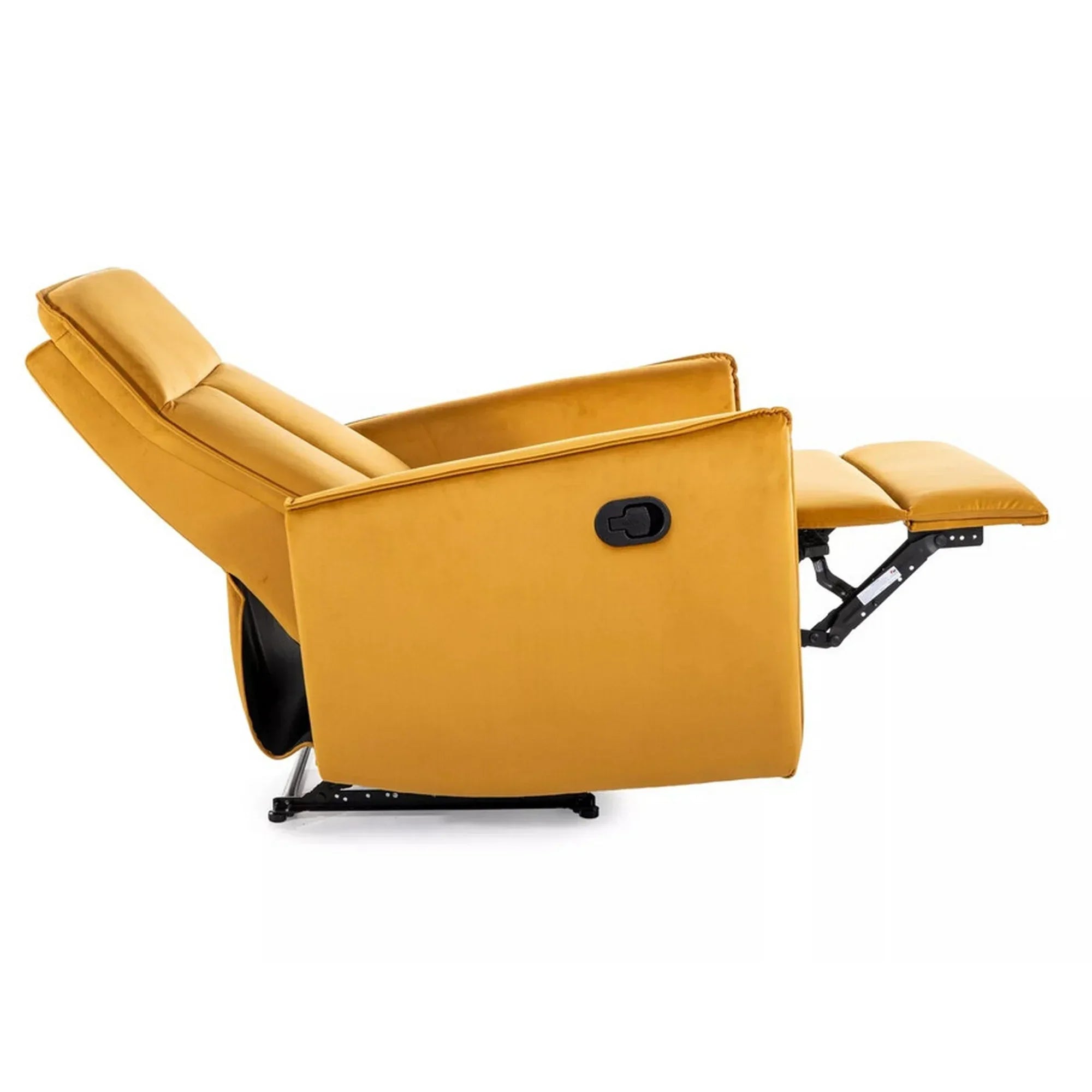 Fotoliu recliner DETROIT OCN-39750, galben