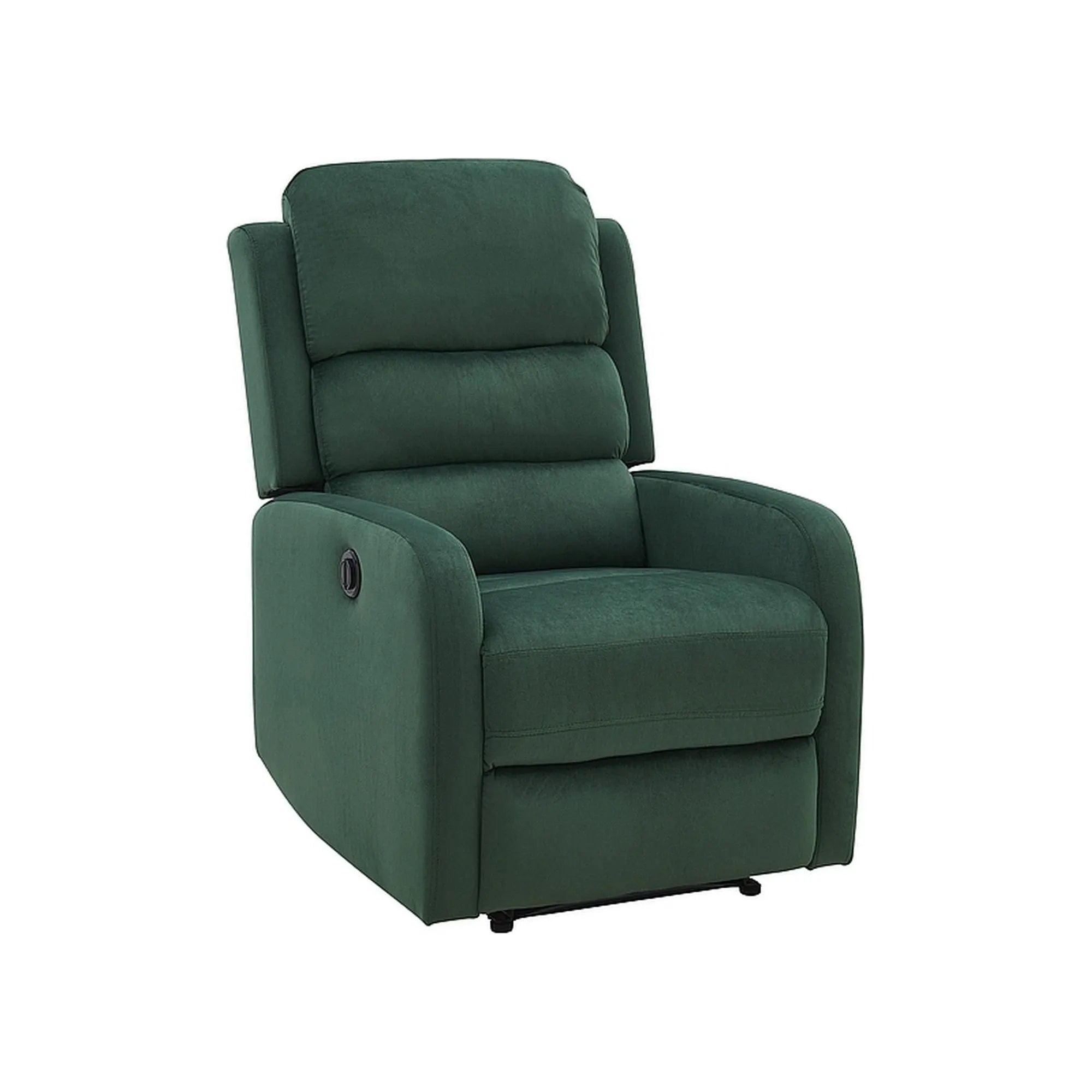 Fotoliu recliner DETROIT OCN-39820, verde/negru
