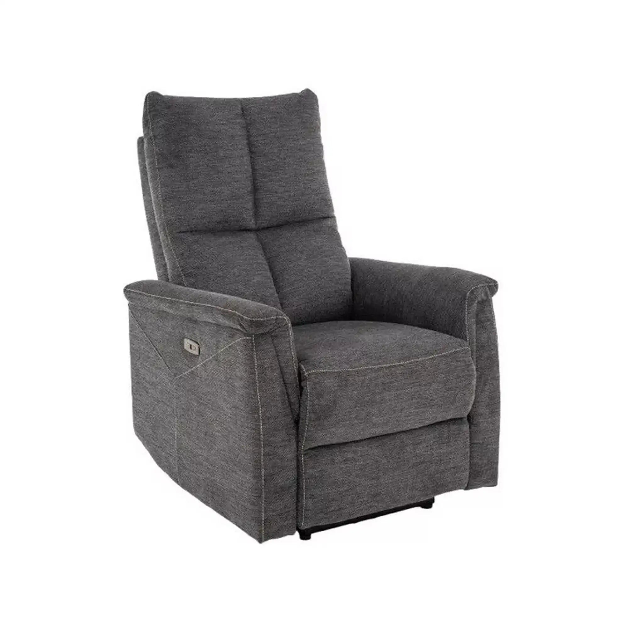 Fotoliu recliner DETROIT OCN-39846, gri inchis