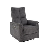 Fotoliu recliner DETROIT OCN-39846, gri inchis