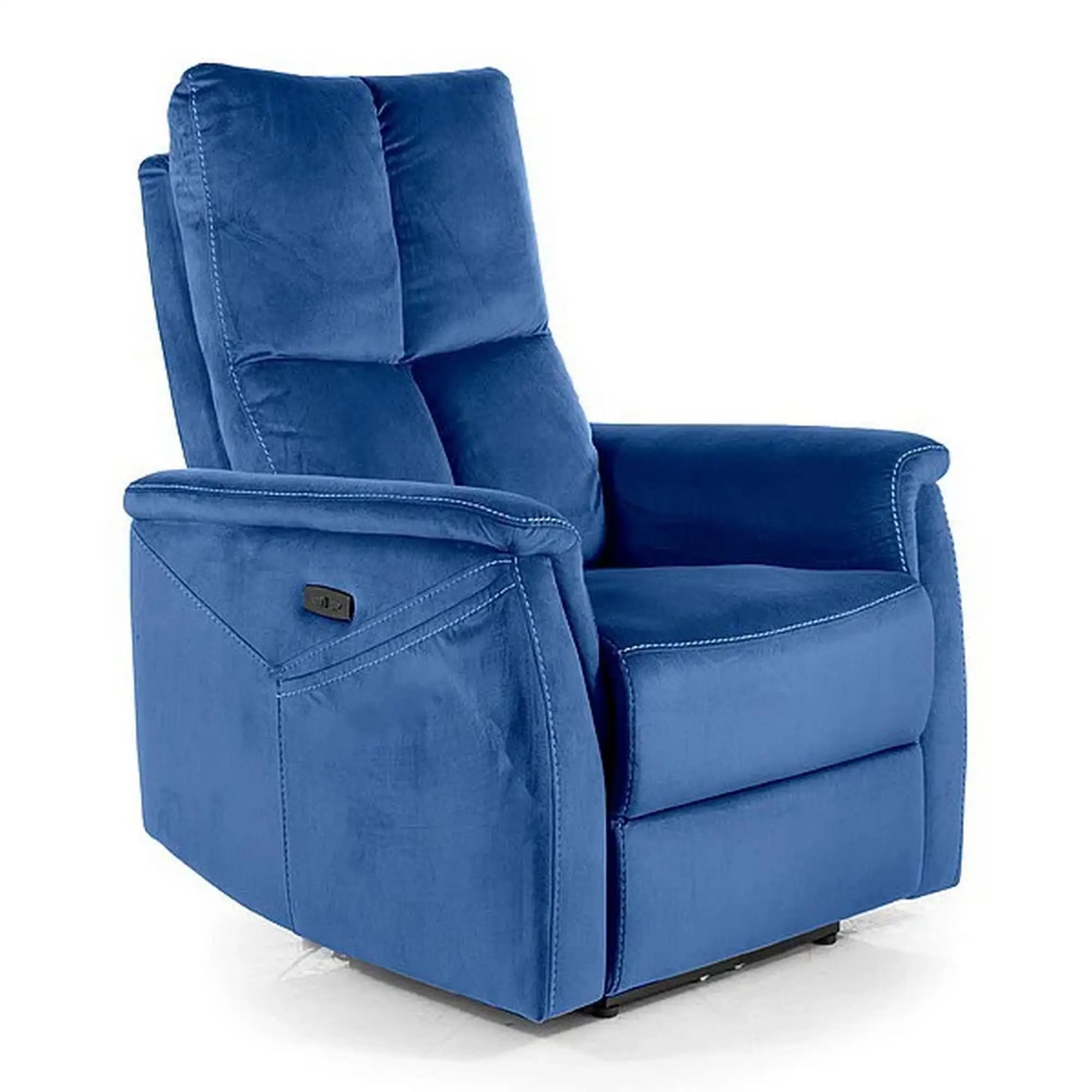 Fotoliu recliner DETROIT OCN-39870, albastru