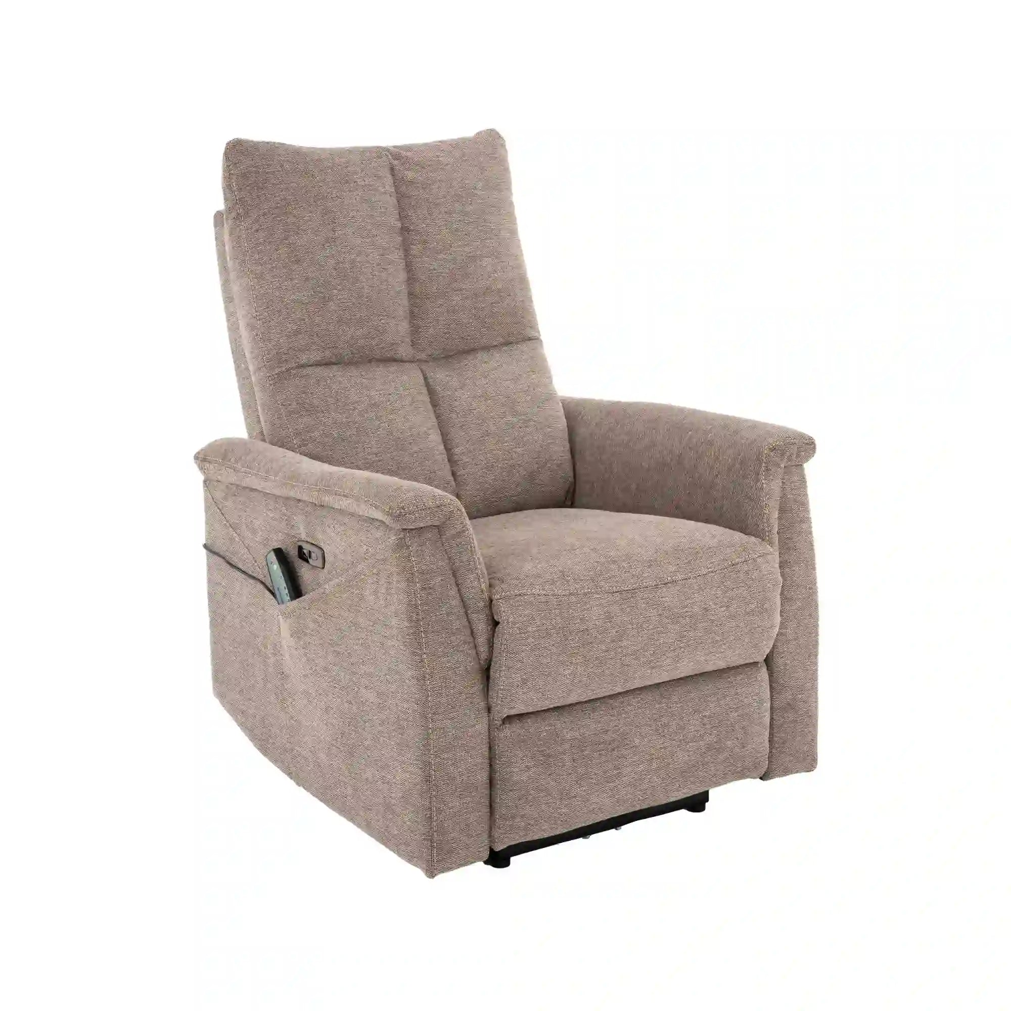Fotoliu recliner DETROIT OCN-39874, bej