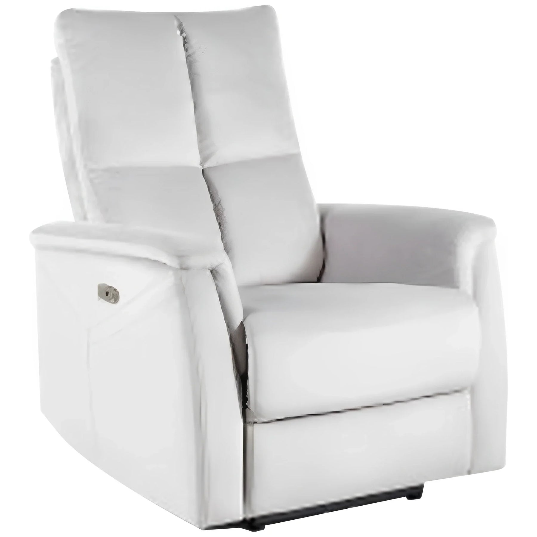 Fotoliu recliner gri deschis, modern, ideal pentru living – primabucata