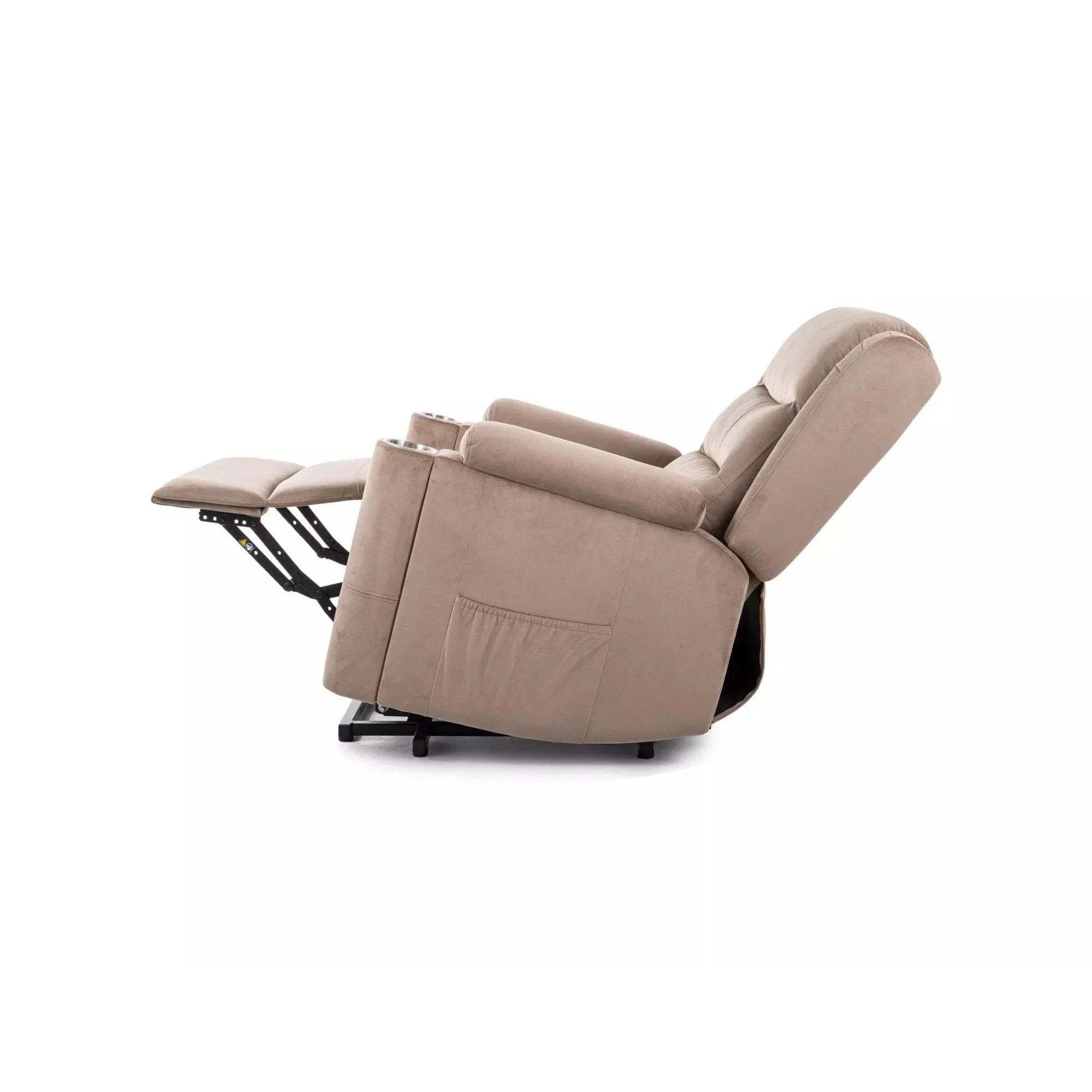 Fotoliu recliner DETROIT OCN-39883, bej inchis