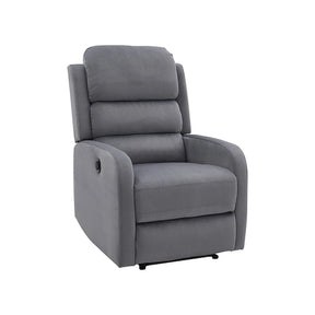 Fotoliu recliner gri, confortabil, ideal pentru living – primabucata