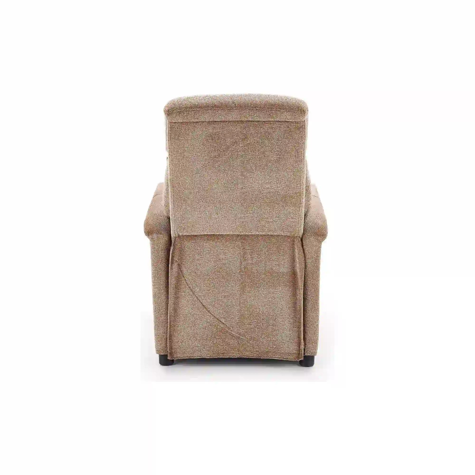 Fotoliu recliner HOUSTON OCN-37670, bej/negru
