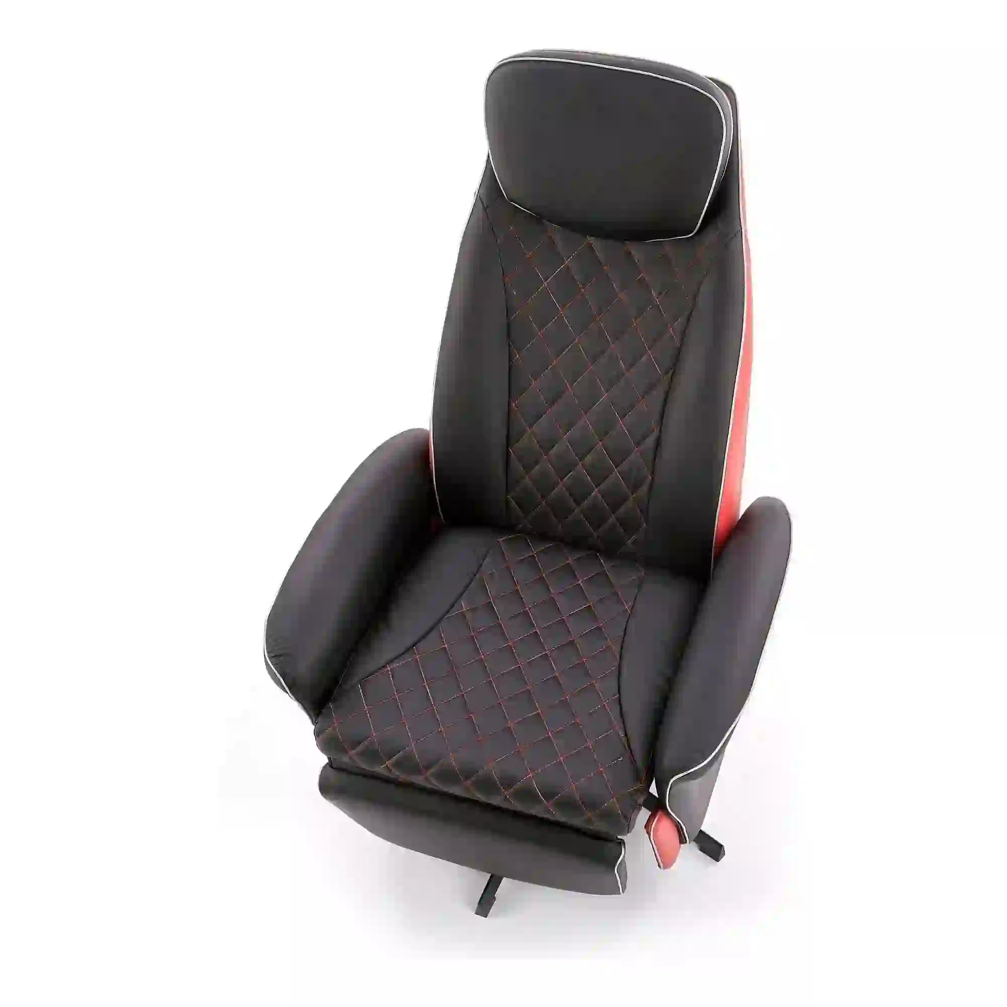 Fotoliu recliner HOUSTON OCN-37678, negru/rosu