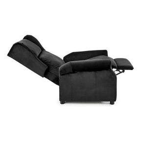 Fotoliu recliner negru, confortabil, perfect pentru living – primabucata