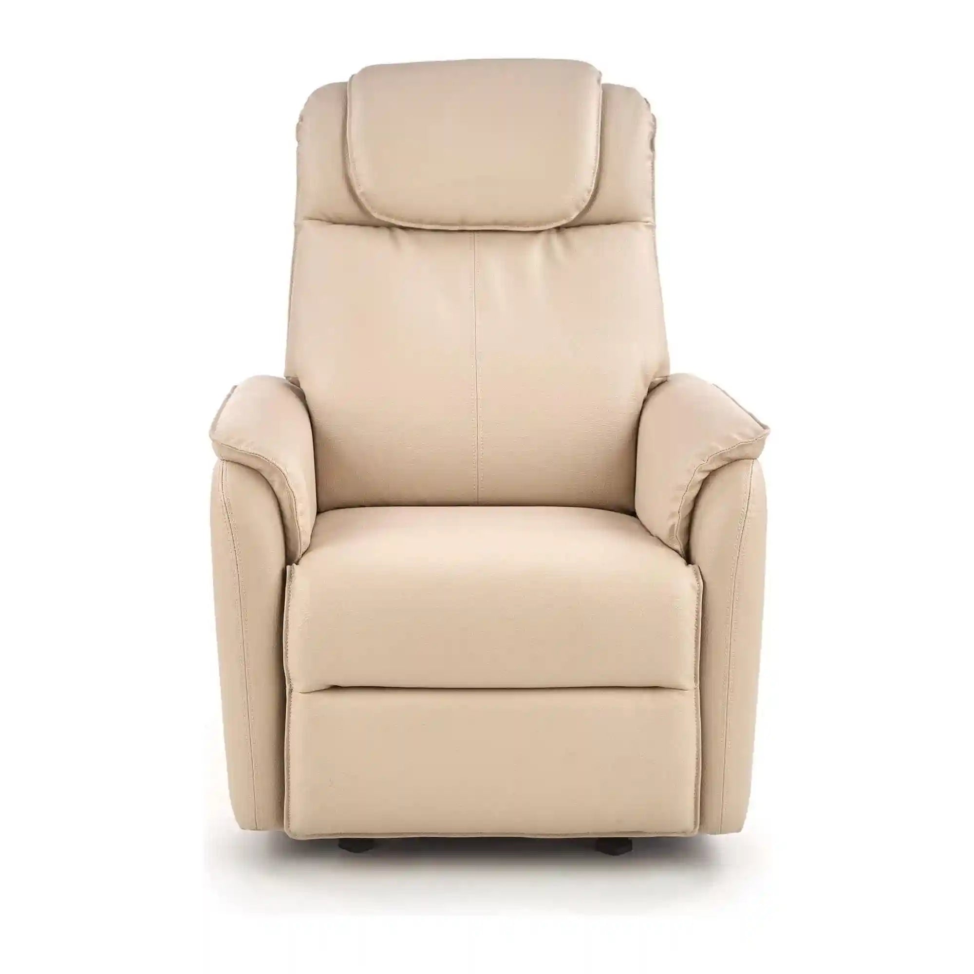 Fotoliu reglabil HOUSTON OCN-37799, crem/negru