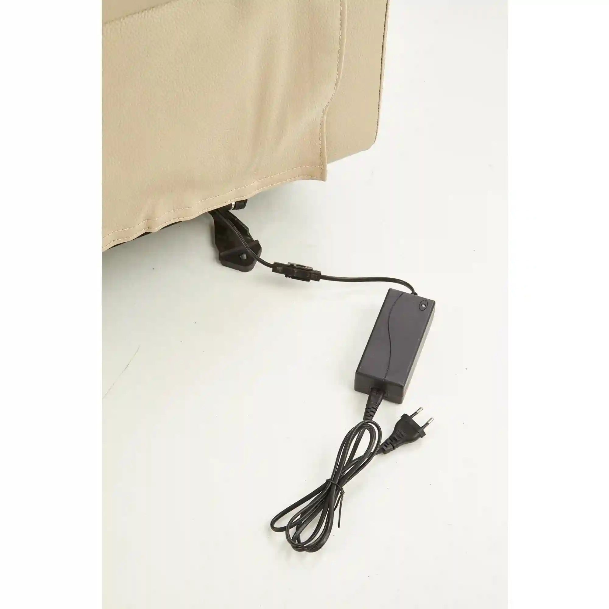 Fotoliu reglabil HOUSTON OCN-37799, crem/negru