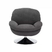 Fotoliu rotativ DETROIT OCN-39648, gri inchis