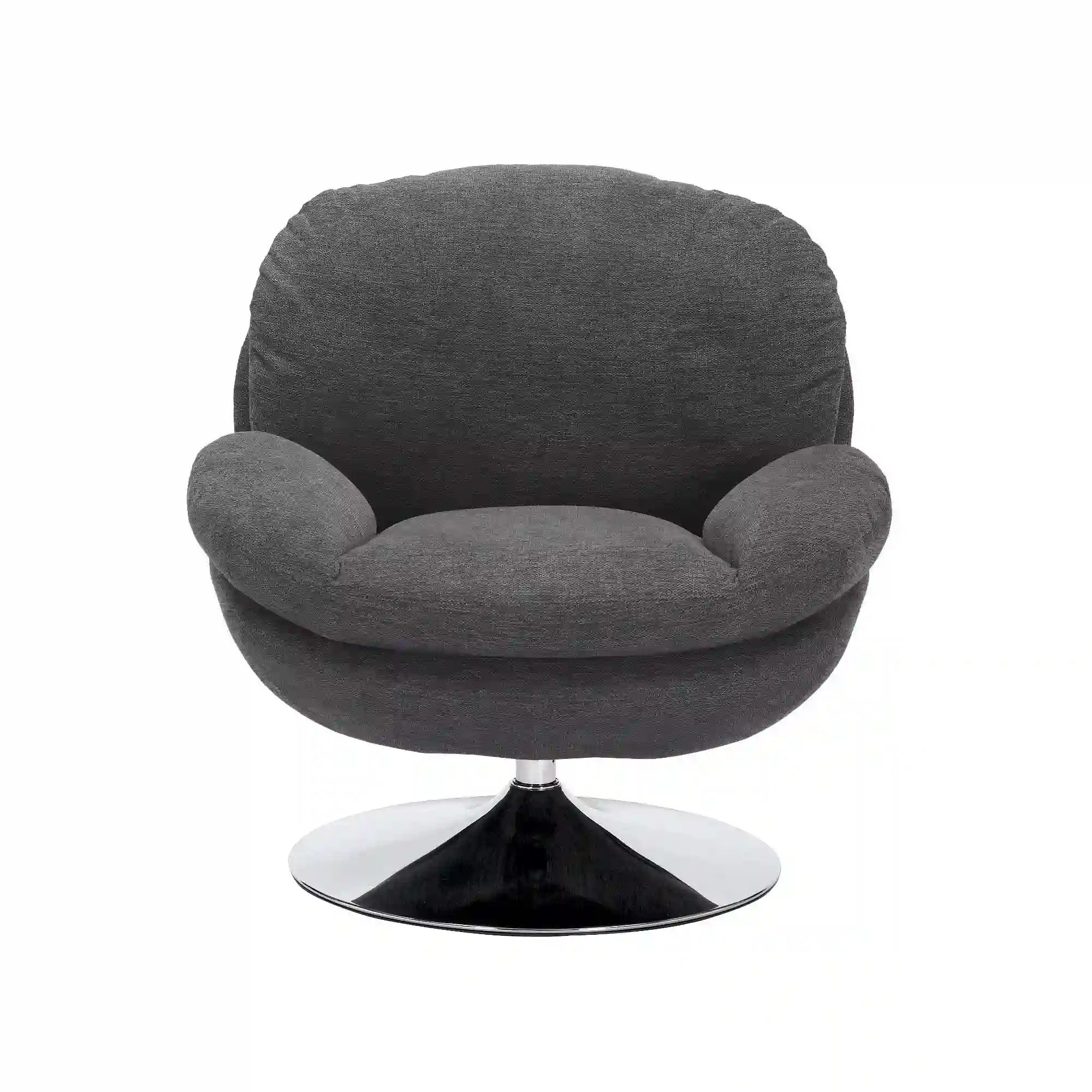 Fotoliu rotativ DETROIT OCN-39648, gri inchis