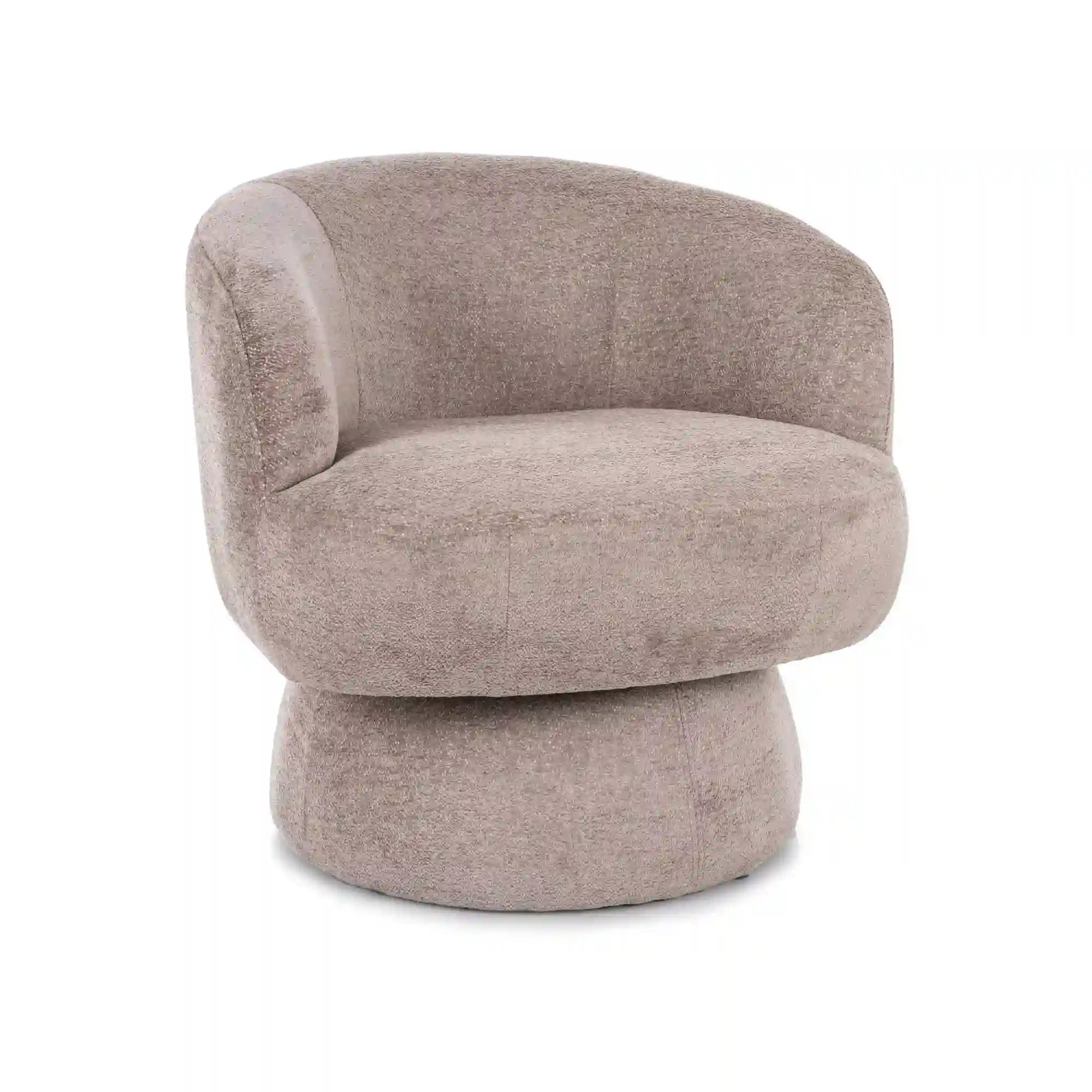 Fotoliu rotativ DETROIT OCN-39737, bej inchis