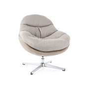 Fotoliu rotativ DETROIT OCN-39751, gri/bej