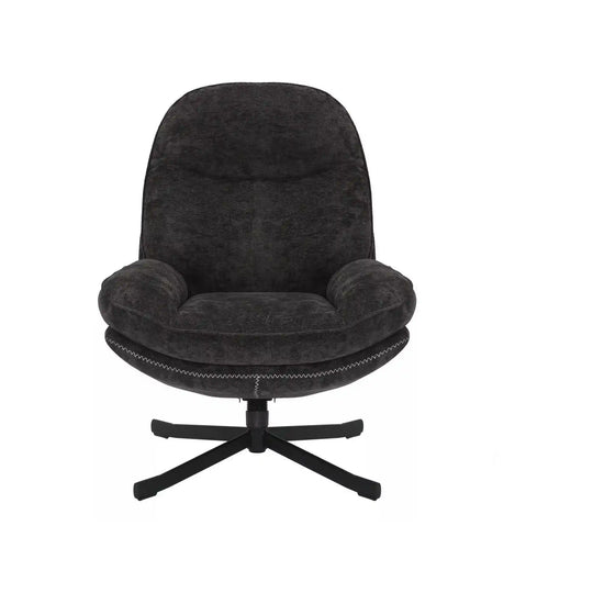 Fotoliu rotativ DETROIT OCN-39769, negru