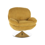 Fotoliu rotativ DETROIT OCN-39772, galben