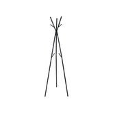 Cuier pom TRIO, negru, metal/plastic, 50x171 cm