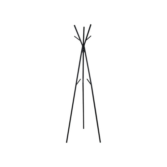 Cuier pom TRIO, negru, metal/plastic, 50x171 cm