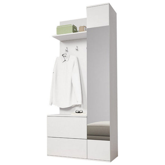 Mobilier hol GADIS, alb, 90x195x34 cm