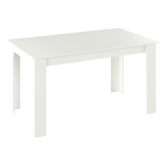 Masa GENERAL NEW, alba, DTD laminat, 140x80x75 cm