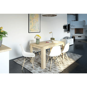 Masa GENERAL NEW, stejar sonoma, PAL melaminat, 140x80x75 cm