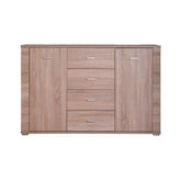 Comoda GRAND tip 9, PAL, stejar sonoma, 140x39x96 cm