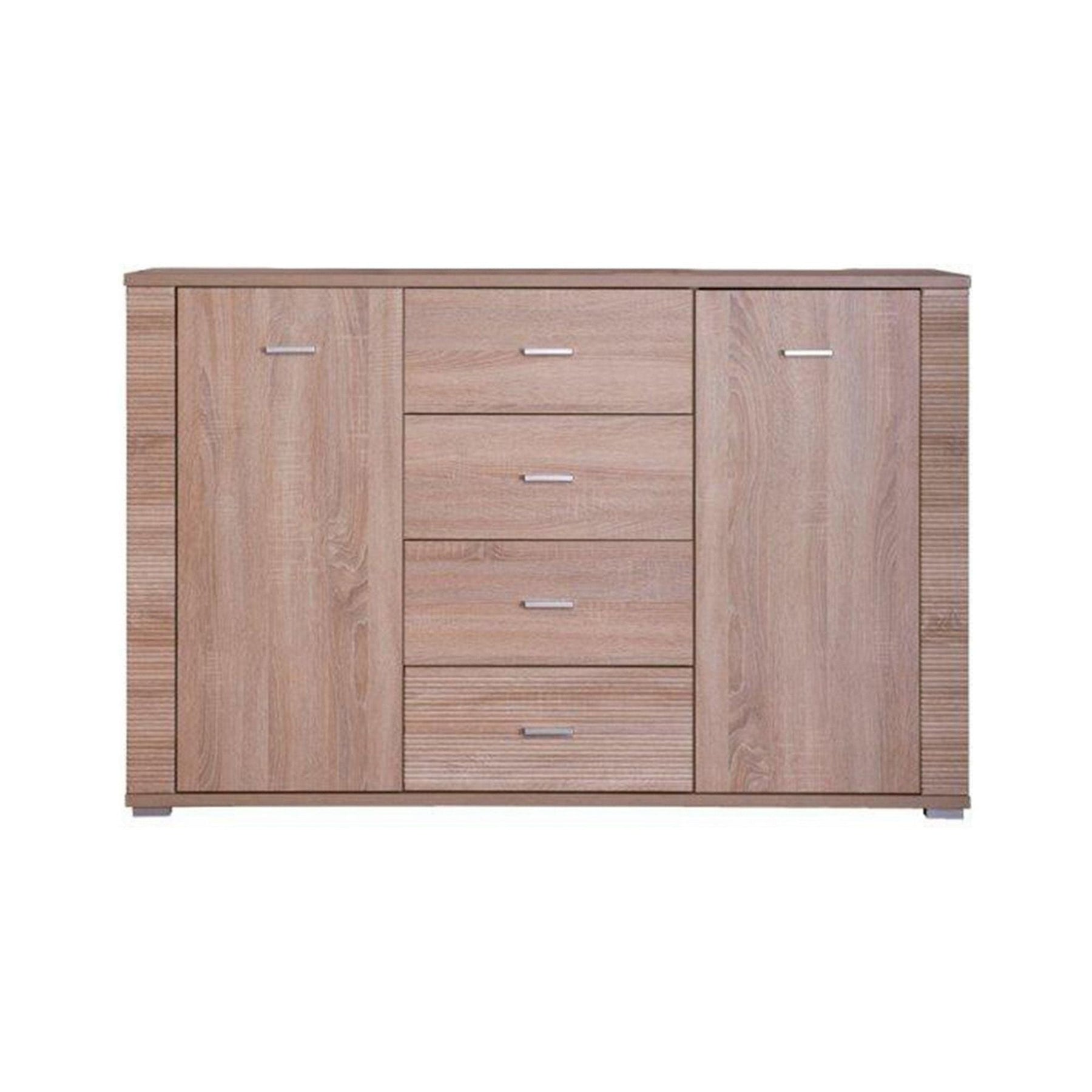 Comoda GRAND tip 9, PAL, stejar sonoma, 140x39x96 cm