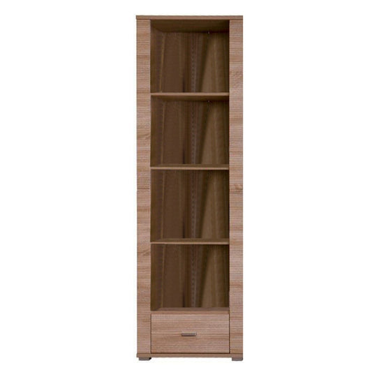 Biblioteca GRAND TIP 6, PAL laminat, stejar sonoma, 63x39x192 cm