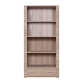 Biblioteca GRAND TIP 7, PAL laminat, stejar sonoma, 92.8x39x192 cm