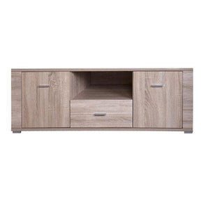 Comoda TV GRAND tip 13, PAL laminat, stejar sonoma, 140x55x51 cm