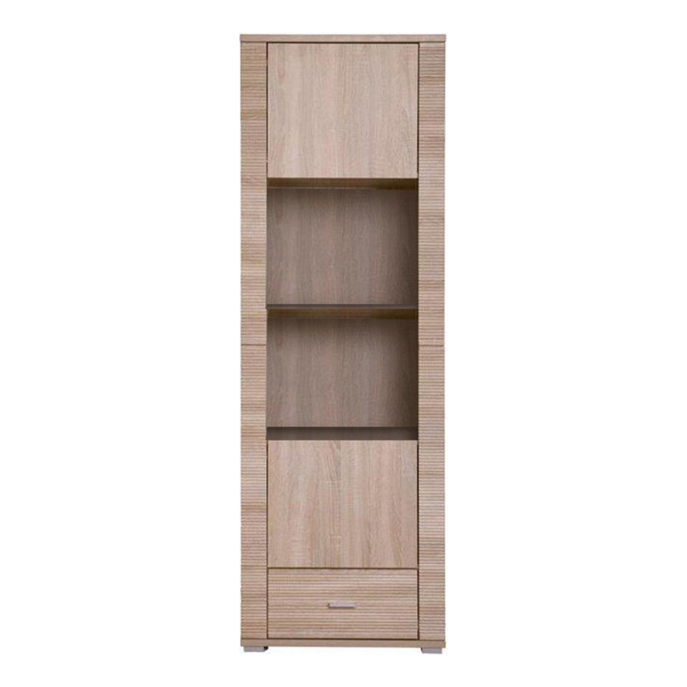 Vitrină tip 5, stejar sonoma, GRAND