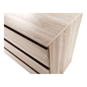 Comoda cu sertare HANY NEW 003, PAL laminat, stejar sonoma, 90x49x73,5 cm