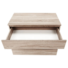 Comoda cu sertare HANY NEW 003, PAL laminat, stejar sonoma, 90x49x73,5 cm
