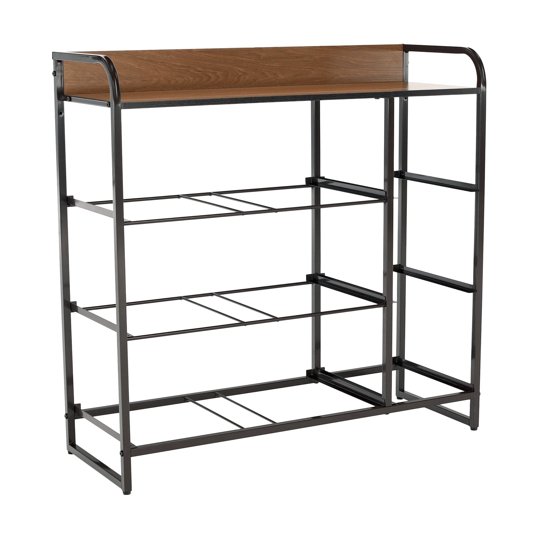 Comoda HAZEL TYP 3, bej/maro deschis/maro inchis, metal/plastic/material textil, 80x29x79 cm