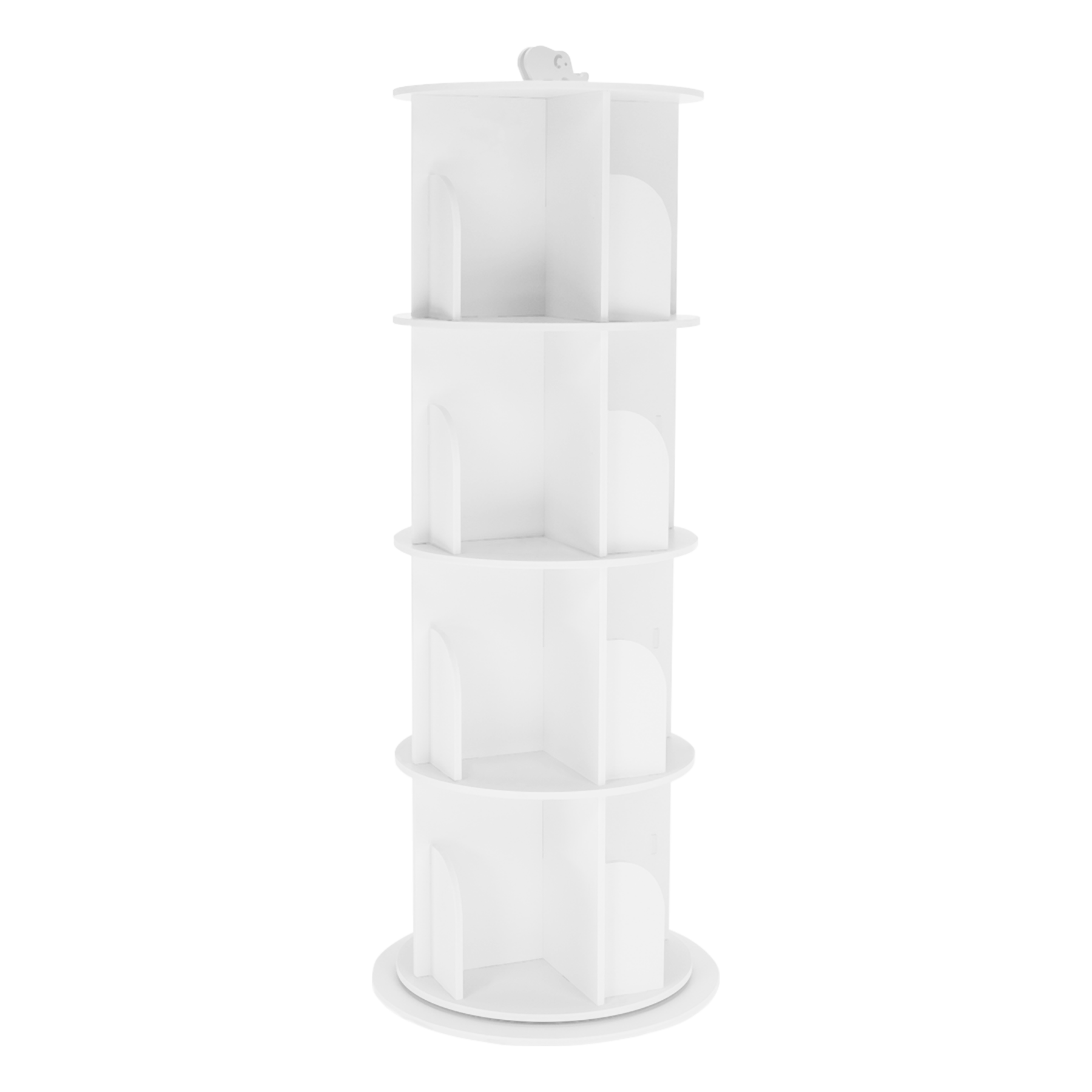 Biblioteca ERION TIP 1, alb, 40.5x40.5x127 cm