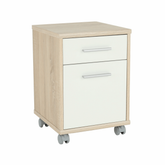 Dulăpior birou, stejar sonoma/alb, JOHAN 2 NEW 07